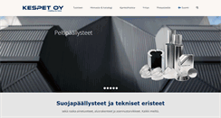 Desktop Screenshot of kespet.fi